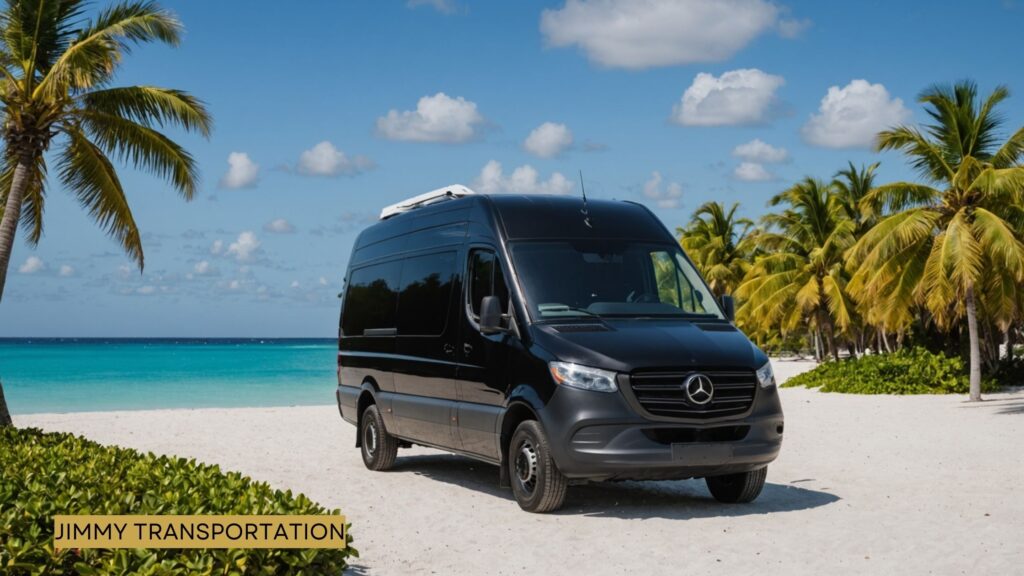 Luxury limousine and comfortable vans from Jimmy Transportation Services in Nassau, Bahamas for weddings and special events